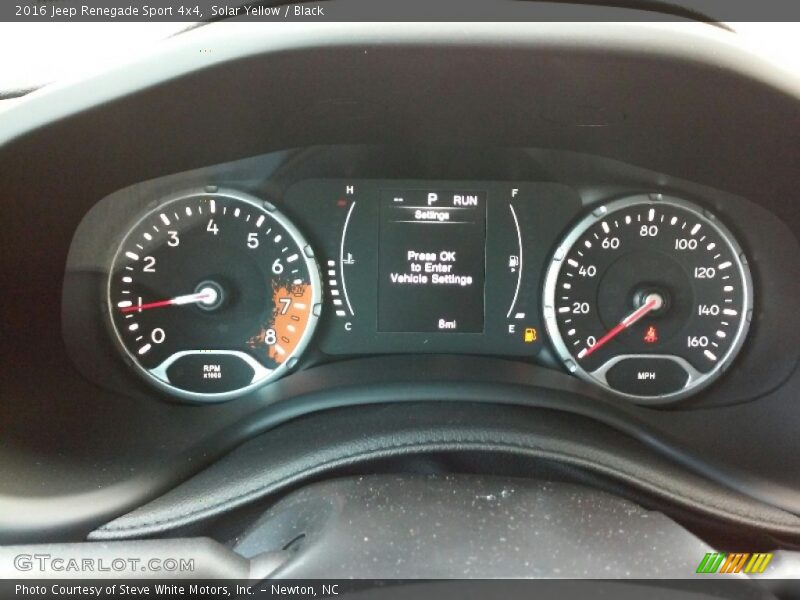  2016 Renegade Sport 4x4 Sport 4x4 Gauges