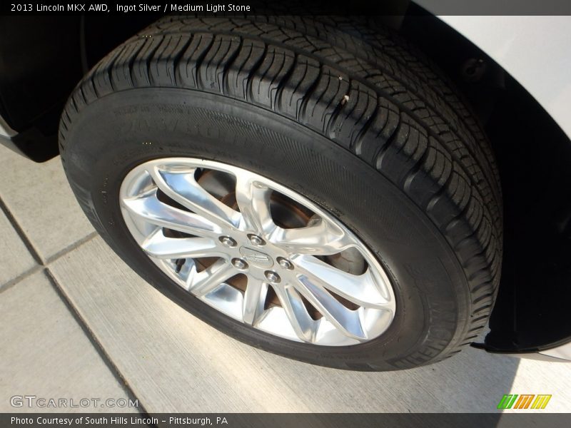 Ingot Silver / Medium Light Stone 2013 Lincoln MKX AWD