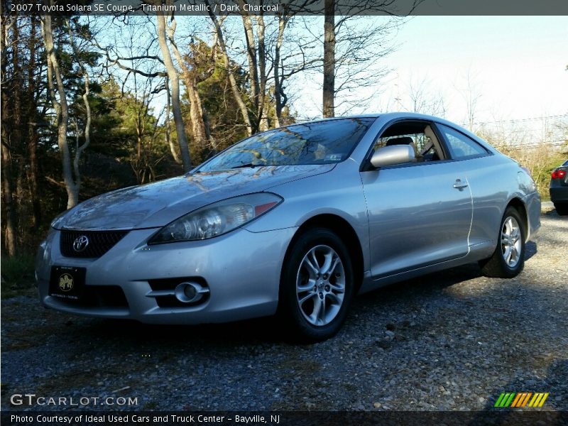 Titanium Metallic / Dark Charcoal 2007 Toyota Solara SE Coupe