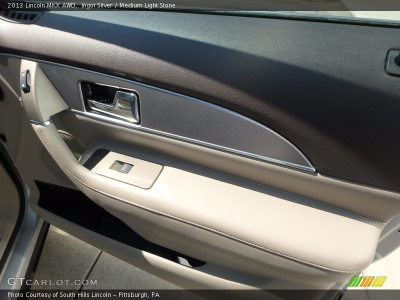 Ingot Silver / Medium Light Stone 2013 Lincoln MKX AWD