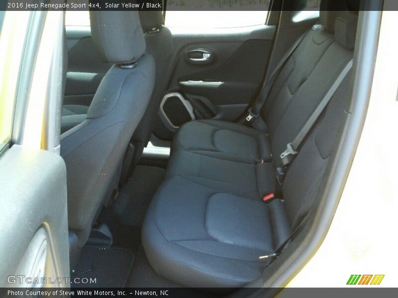 Rear Seat of 2016 Renegade Sport 4x4