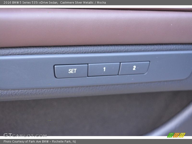 Cashmere Silver Metallic / Mocha 2016 BMW 5 Series 535i xDrive Sedan