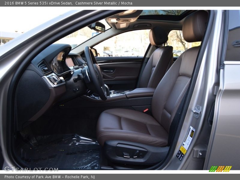 Cashmere Silver Metallic / Mocha 2016 BMW 5 Series 535i xDrive Sedan