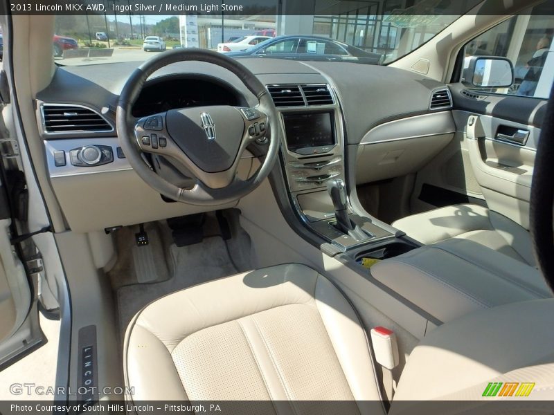 Ingot Silver / Medium Light Stone 2013 Lincoln MKX AWD
