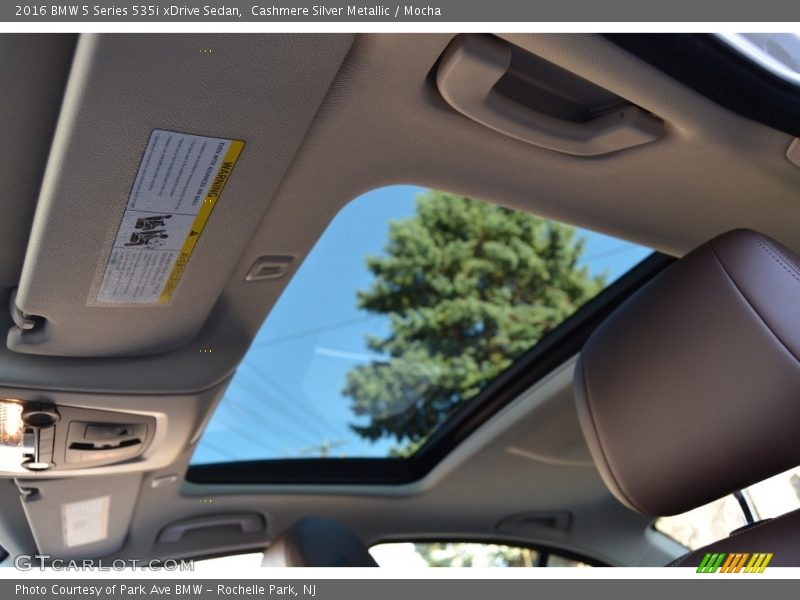 Cashmere Silver Metallic / Mocha 2016 BMW 5 Series 535i xDrive Sedan