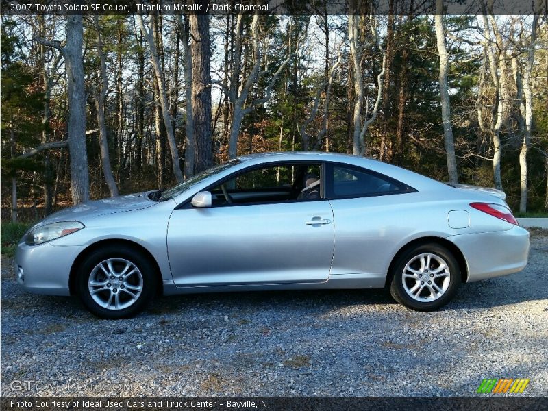 Titanium Metallic / Dark Charcoal 2007 Toyota Solara SE Coupe