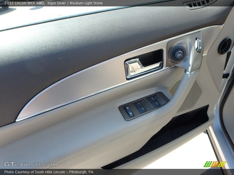 Ingot Silver / Medium Light Stone 2013 Lincoln MKX AWD