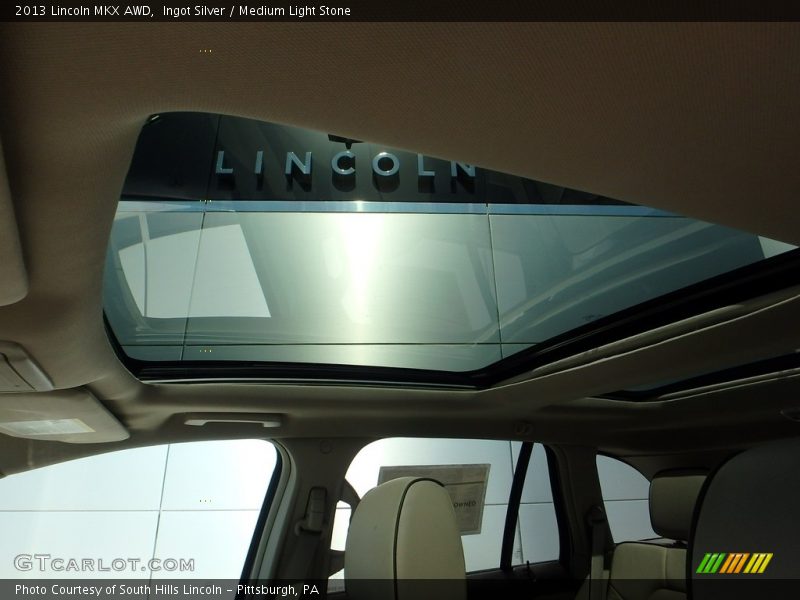 Ingot Silver / Medium Light Stone 2013 Lincoln MKX AWD