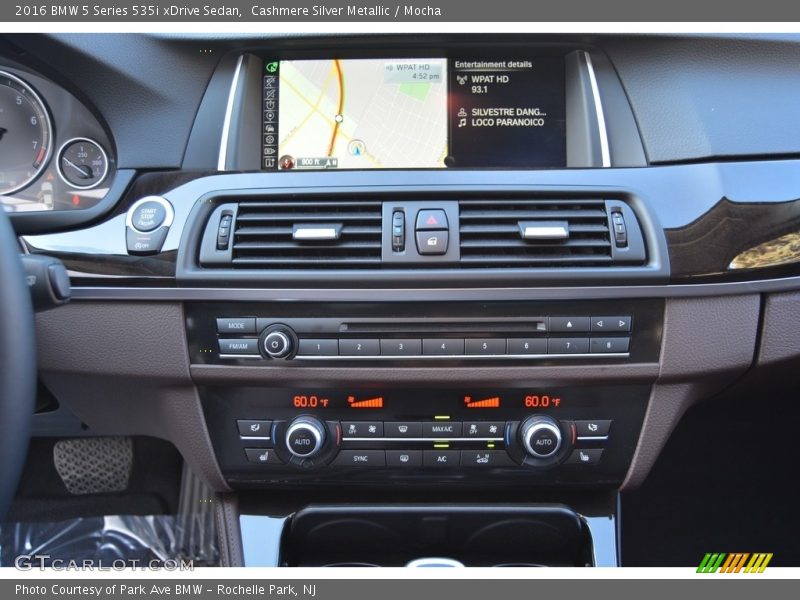 Cashmere Silver Metallic / Mocha 2016 BMW 5 Series 535i xDrive Sedan
