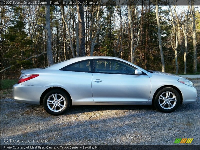 Titanium Metallic / Dark Charcoal 2007 Toyota Solara SE Coupe