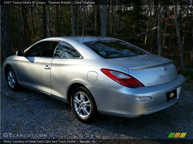 Titanium Metallic / Dark Charcoal 2007 Toyota Solara SE Coupe