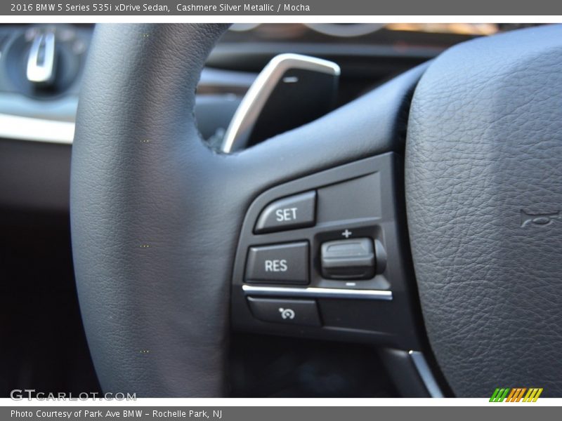 Cashmere Silver Metallic / Mocha 2016 BMW 5 Series 535i xDrive Sedan