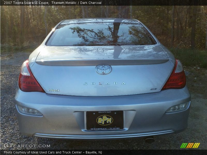 Titanium Metallic / Dark Charcoal 2007 Toyota Solara SE Coupe