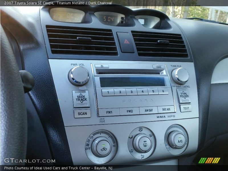 Titanium Metallic / Dark Charcoal 2007 Toyota Solara SE Coupe