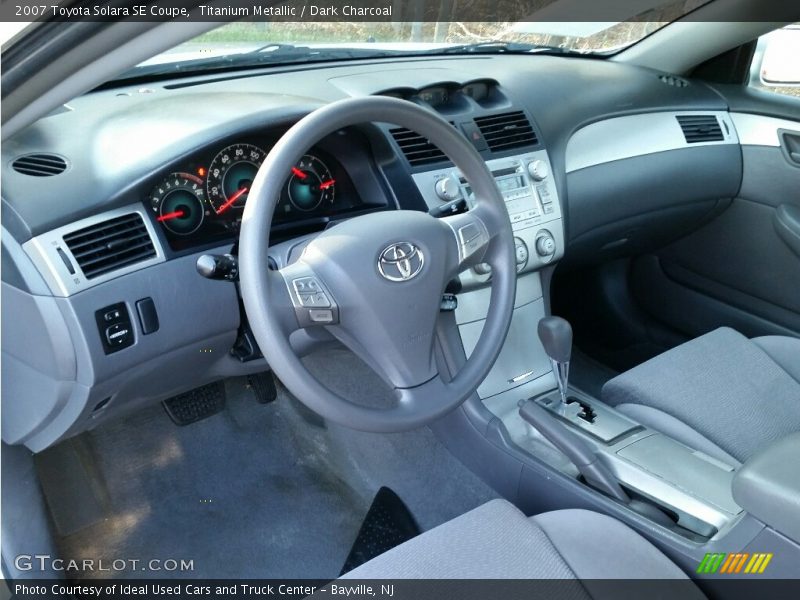 Titanium Metallic / Dark Charcoal 2007 Toyota Solara SE Coupe