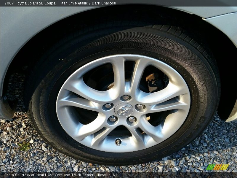 Titanium Metallic / Dark Charcoal 2007 Toyota Solara SE Coupe