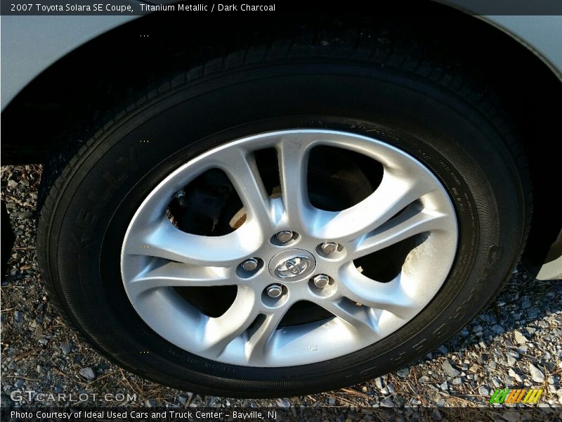Titanium Metallic / Dark Charcoal 2007 Toyota Solara SE Coupe