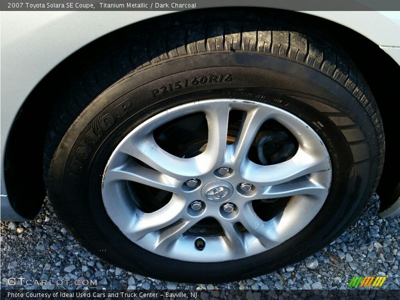 Titanium Metallic / Dark Charcoal 2007 Toyota Solara SE Coupe