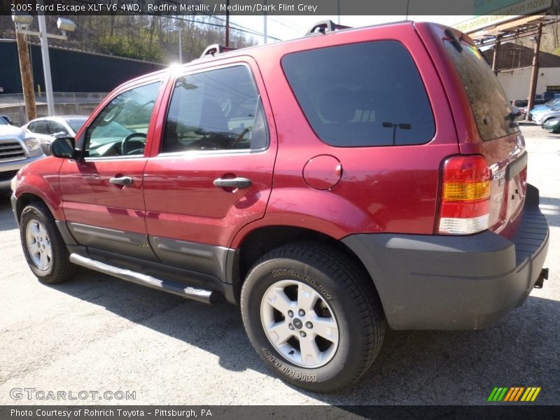 Redfire Metallic / Medium/Dark Flint Grey 2005 Ford Escape XLT V6 4WD