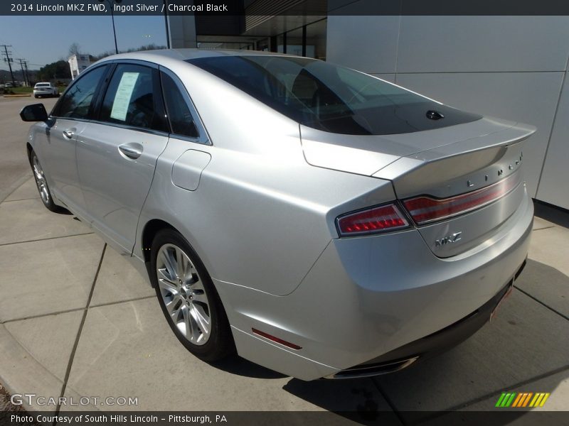 Ingot Silver / Charcoal Black 2014 Lincoln MKZ FWD