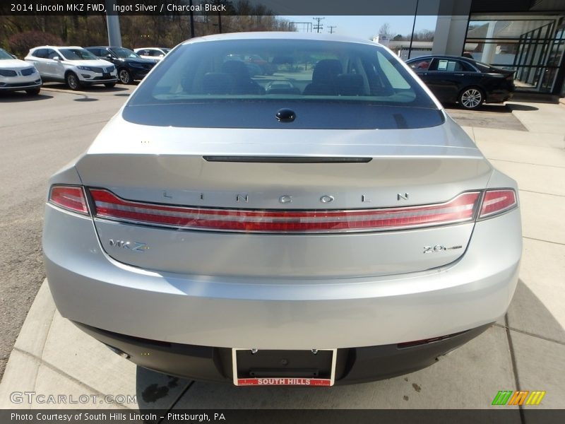Ingot Silver / Charcoal Black 2014 Lincoln MKZ FWD