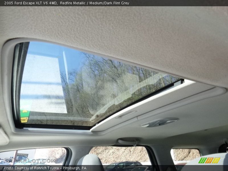 Redfire Metallic / Medium/Dark Flint Grey 2005 Ford Escape XLT V6 4WD