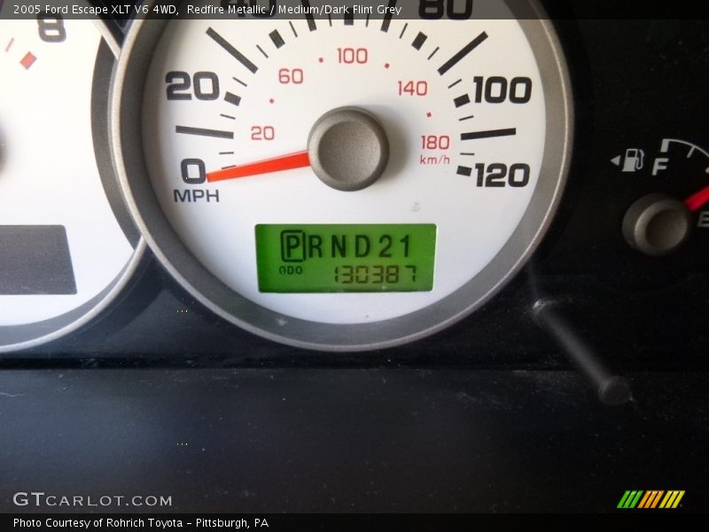 Redfire Metallic / Medium/Dark Flint Grey 2005 Ford Escape XLT V6 4WD