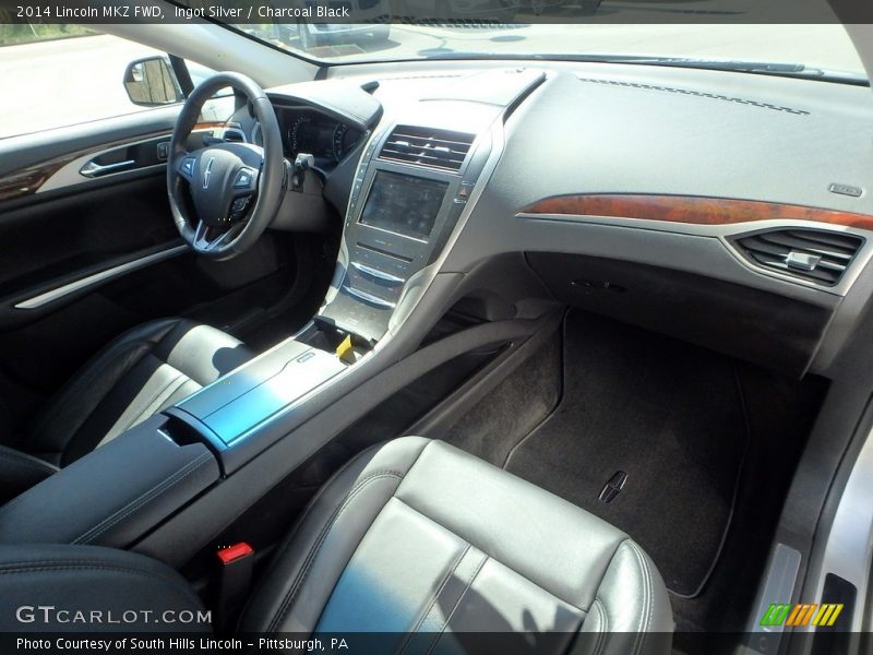 Ingot Silver / Charcoal Black 2014 Lincoln MKZ FWD