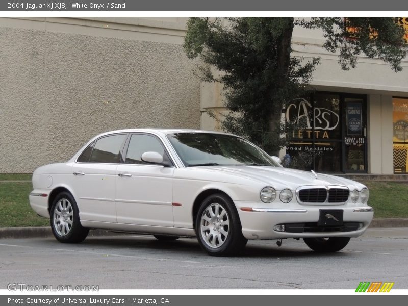 White Onyx / Sand 2004 Jaguar XJ XJ8