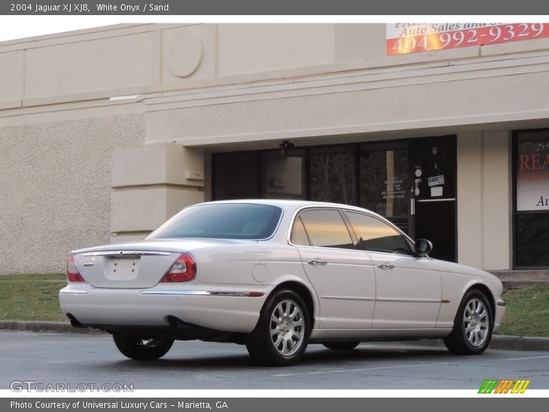 White Onyx / Sand 2004 Jaguar XJ XJ8