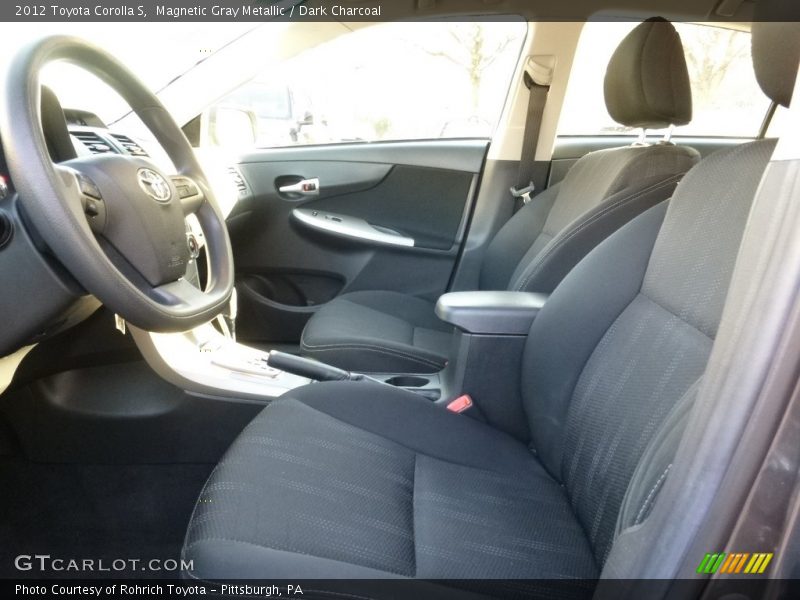 Magnetic Gray Metallic / Dark Charcoal 2012 Toyota Corolla S