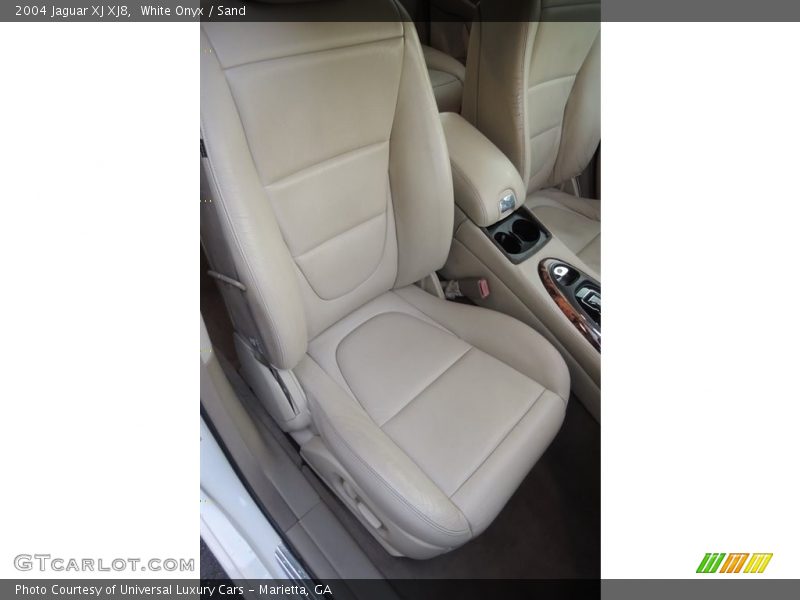 White Onyx / Sand 2004 Jaguar XJ XJ8