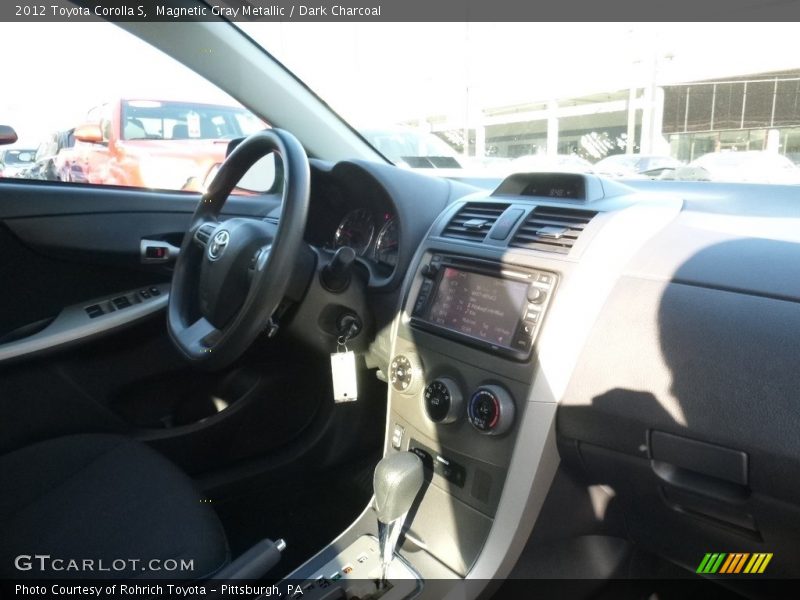 Magnetic Gray Metallic / Dark Charcoal 2012 Toyota Corolla S