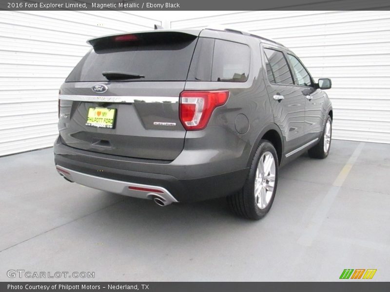 Magnetic Metallic / Ebony Black 2016 Ford Explorer Limited