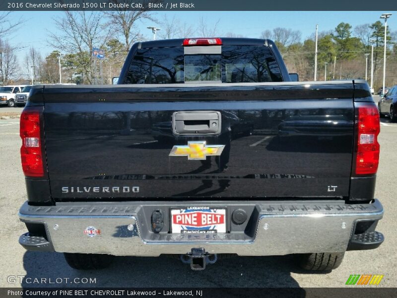 Black / Jet Black 2016 Chevrolet Silverado 1500 LT Double Cab