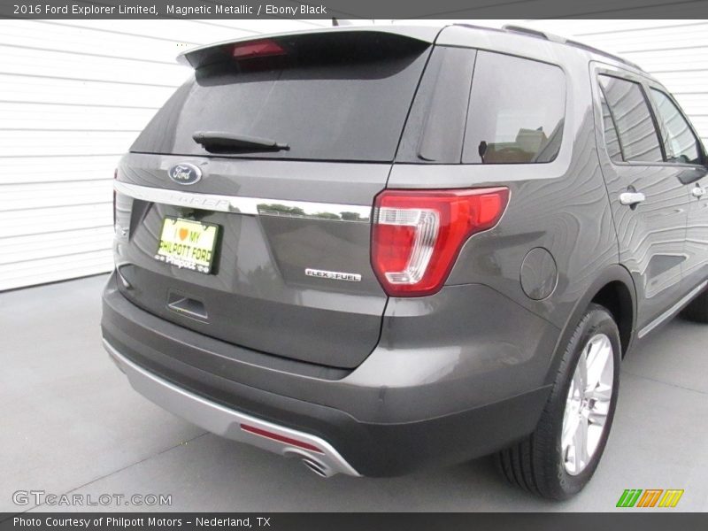 Magnetic Metallic / Ebony Black 2016 Ford Explorer Limited