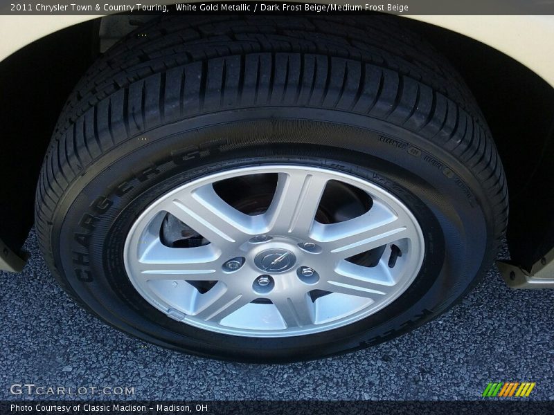 White Gold Metallic / Dark Frost Beige/Medium Frost Beige 2011 Chrysler Town & Country Touring