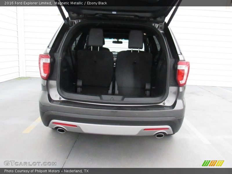Magnetic Metallic / Ebony Black 2016 Ford Explorer Limited