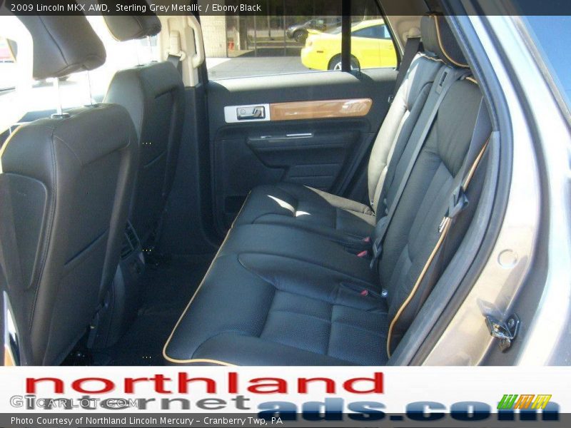Sterling Grey Metallic / Ebony Black 2009 Lincoln MKX AWD