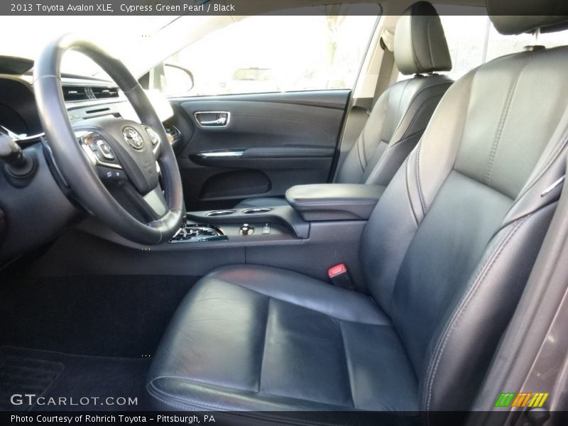 Cypress Green Pearl / Black 2013 Toyota Avalon XLE