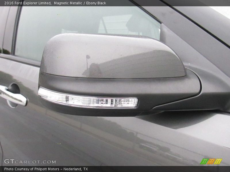 Magnetic Metallic / Ebony Black 2016 Ford Explorer Limited