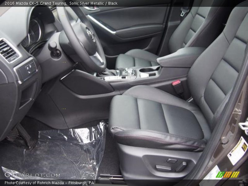 Sonic Silver Metallic / Black 2016 Mazda CX-5 Grand Touring