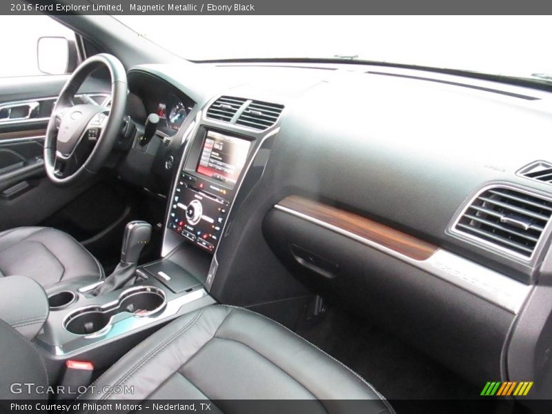 Magnetic Metallic / Ebony Black 2016 Ford Explorer Limited