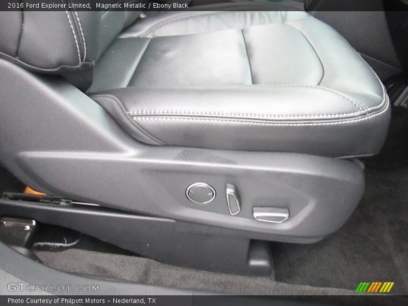 Magnetic Metallic / Ebony Black 2016 Ford Explorer Limited