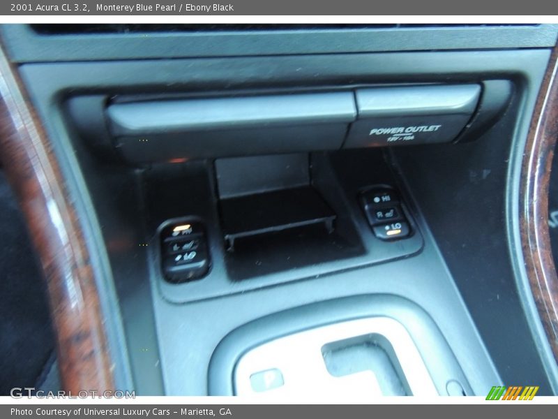 Monterey Blue Pearl / Ebony Black 2001 Acura CL 3.2