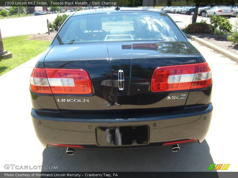 Tuxedo Black Metallic / Dark Charcoal 2009 Lincoln MKZ Sedan