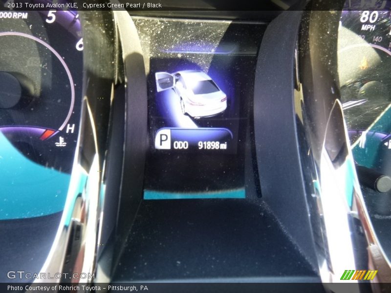 Cypress Green Pearl / Black 2013 Toyota Avalon XLE