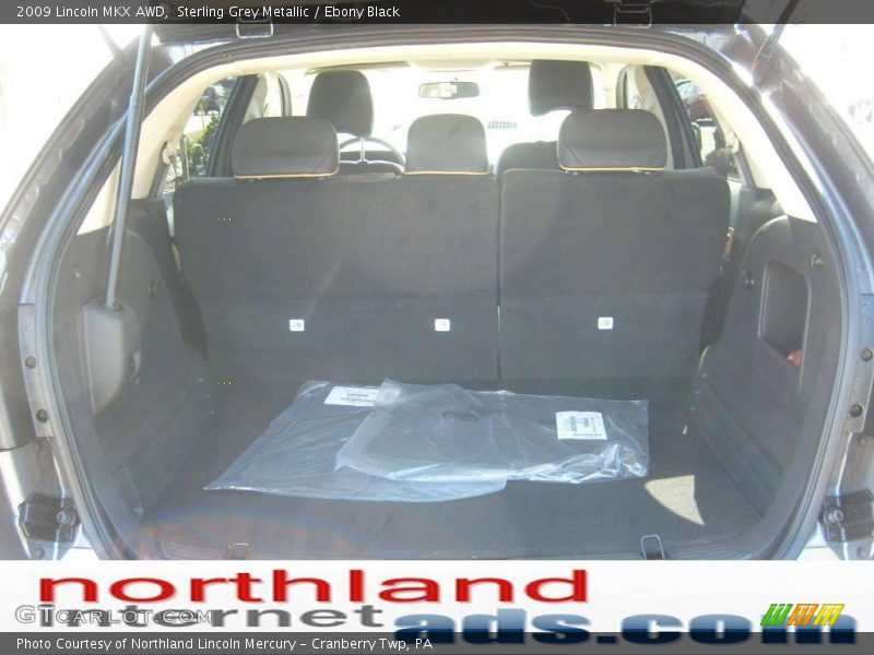 Sterling Grey Metallic / Ebony Black 2009 Lincoln MKX AWD