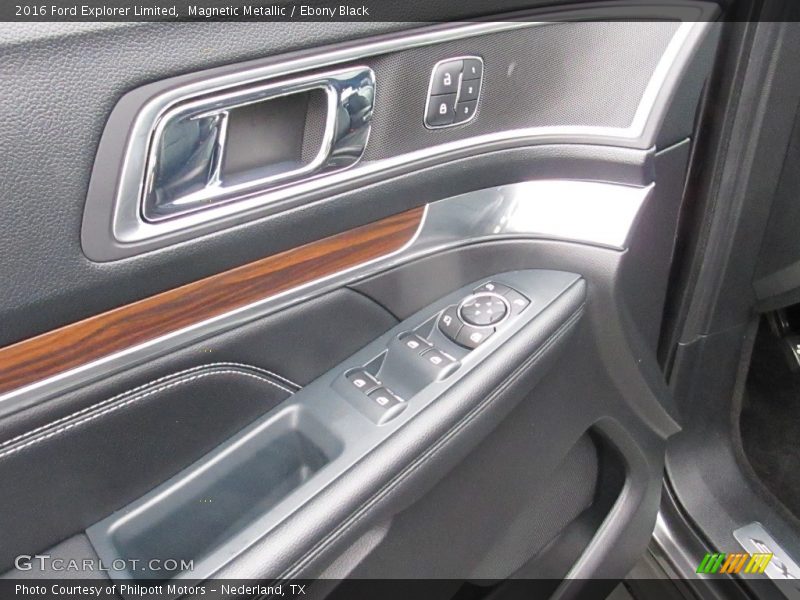 Magnetic Metallic / Ebony Black 2016 Ford Explorer Limited