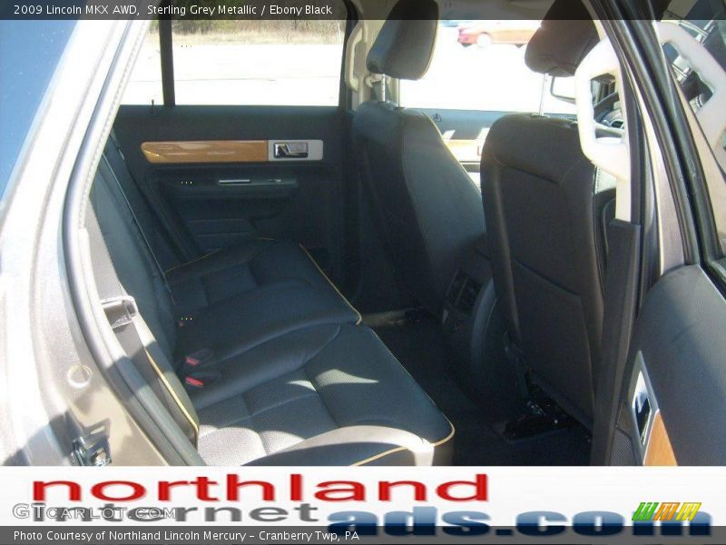 Sterling Grey Metallic / Ebony Black 2009 Lincoln MKX AWD